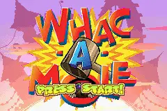 Whac-a-Mole / gba Title Image