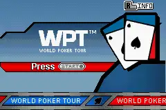 World Poker Tour / gba Title Image
