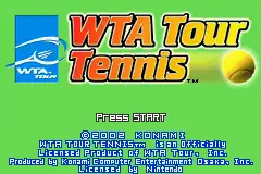 WTA Tour Tennis / gba Title Image