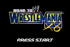 WWE- Road to Wrestlemania X8 / gba Title Image