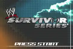 WWE- Survivor Series / gba Title Image