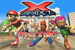 X-Bladez-Inline Skater / gba Title Image