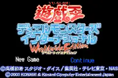 YuGiOh- Worldwide Edition / gba Title Image