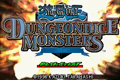 Yu-Gi-Oh!- Dungeon Dice Monsters / gba Title Image