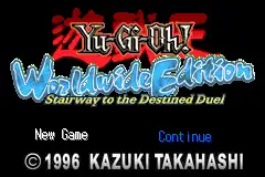 Yu-Gi-Oh!- Worldwide Edition / gba Title Image