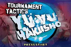 Yu Yu Hakusho- Tournament Tactics / gba Title Image