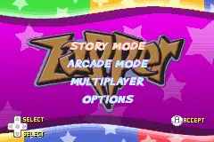 Zapper / gba Title Image