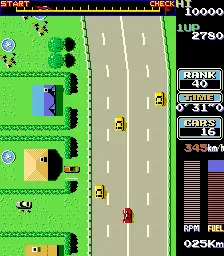 Road Fighter mame