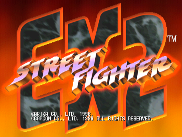 Street Fighter EX 2 / mame2 Title Image