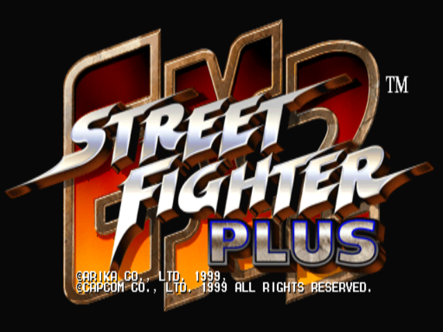 Street Fighter EX 2 Plus / mame2 Title Image