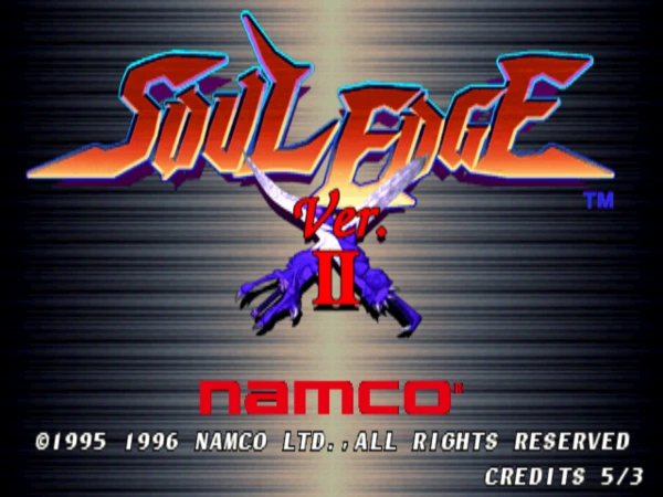Soul Edge / mame2 Title Image