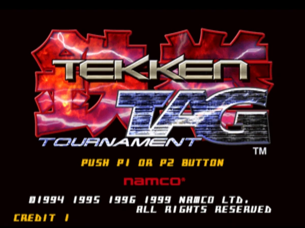Tekken Tag Tournament / mame2 Title Image