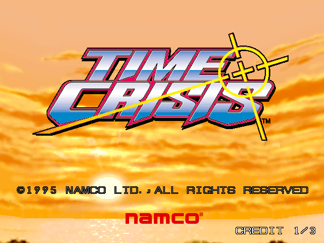 Time Crisis / mame2 Title Image