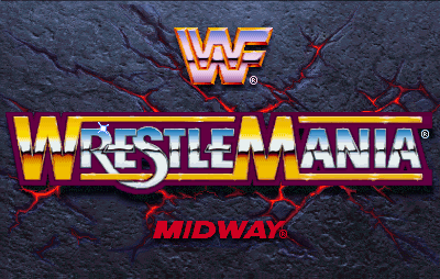 WWF WrestleMania- The Arcade Game / mame2 Title Image