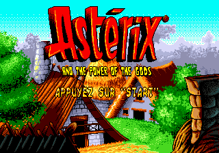 Asterix and the Power of the Gods / md Title Image