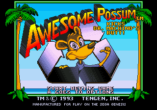Awesome Possum Kicks Dr Machinos Butt / md Title Image