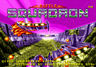 Battle Squadron / md Title Image