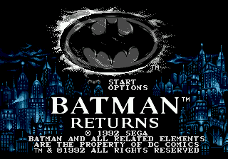 Batman Returns  / md Title Image