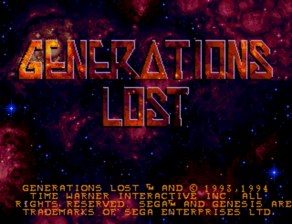 Generations Lost / md Title Image