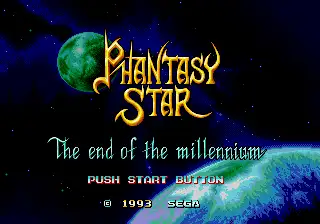 Phantasy Star 4- The End of the Millenium / md