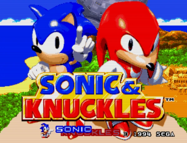 Sonic and Knuckles / md Title Image
