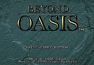 Beyond Oasis / md