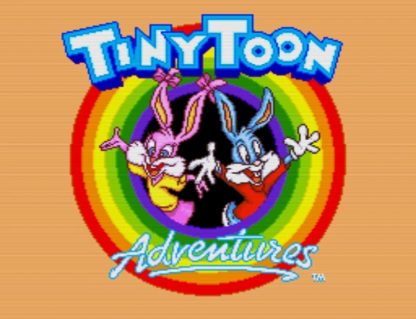 Tiny Toon Adventures- Busters Hidden Treasure / md Title Image