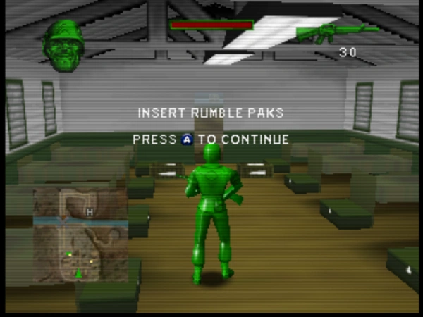 Army Men - Sarges Heroes / n64 Snap Image