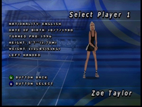 All Star Tennis 99 / n64 Snap Image
