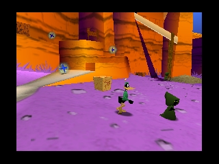 Daffy Duck Starring as Duck Dodgers / n64 Snap Image