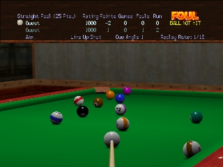 Virtual Pool 64 / n64 Snap Image
