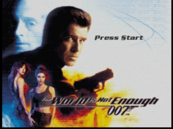 007 - The World Is Not Enough / n64 Title Image