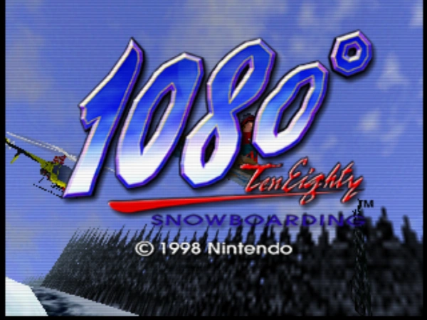 1080 Snowboarding / n64 Title Image