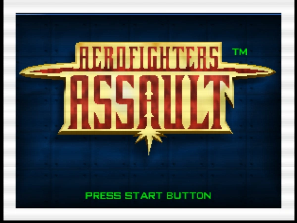 Aero Fighters Assault / n64 Title Image