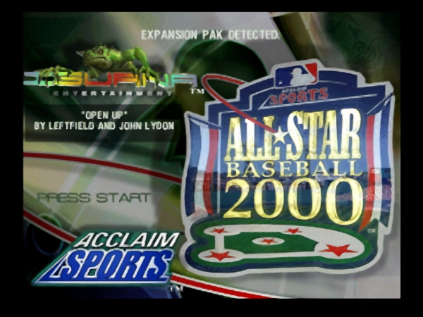All Star Baseball 2000 / n64 Title Image