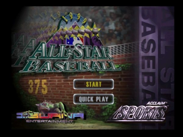 All Star Baseball 99 / n64 Title Image
