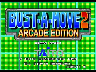 Bust-A-Move 2 / n64 Title Image