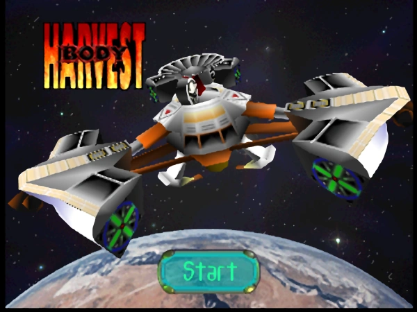 Body Harvest / n64 Title Image