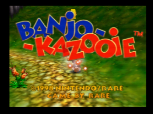 Banjo Kazooie / n64 Title Image