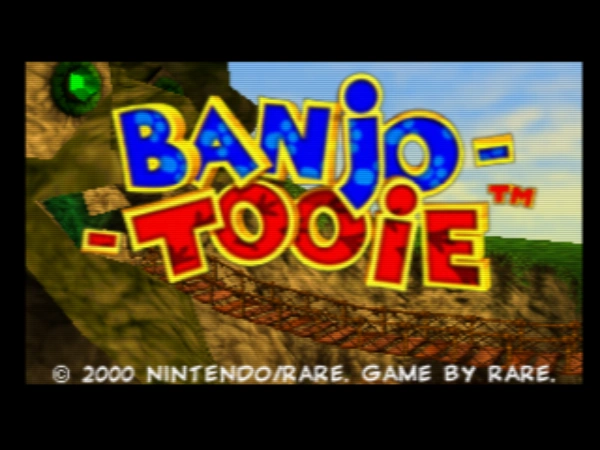 Banjo Tooie / n64 Title Image