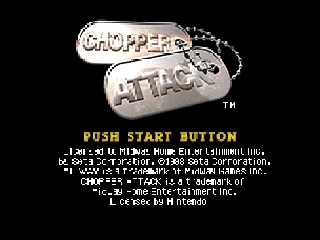 Chopper Attack / n64 Title Image