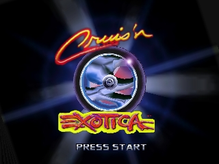 Cruisn Exotica / n64 Title Image