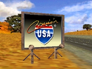 Cruisn USA / n64 Title Image