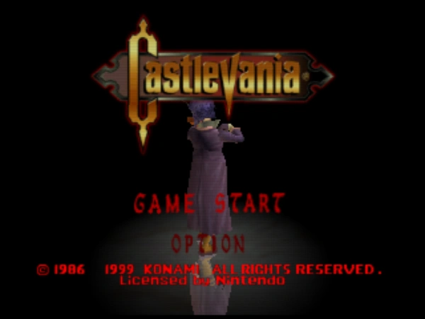 Castlevania / n64 Title Image