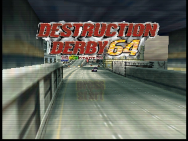 Destruction Derby 64 / n64 Title Image