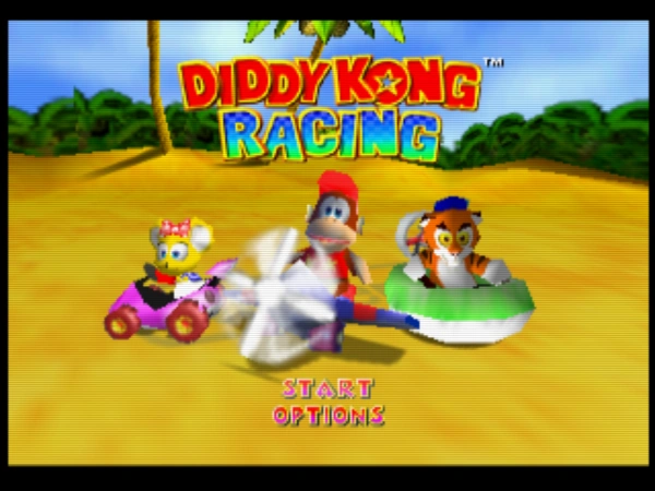 Diddy Kong Racing / n64 Title Image