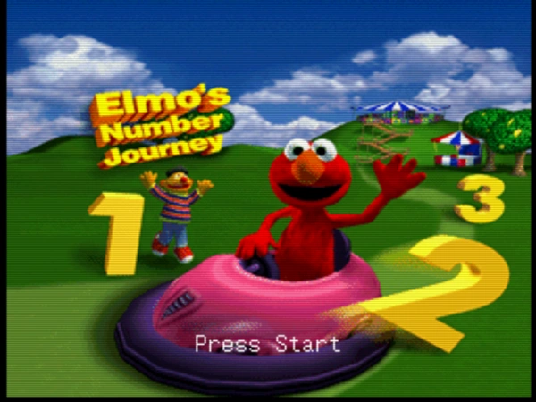 Elmos Number Journey / n64 Title Image