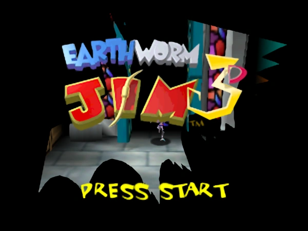 Earthworm Jim 3D / n64 Title Image