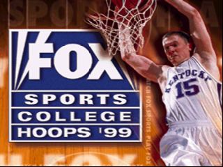 Fox Sports College Hoops 99 / n64 Title Image