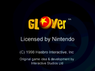 Glover / n64 Title Image